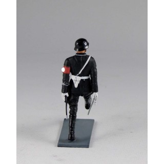 German Berlin 1938 Allgemeine SS marching  officer2  SA004