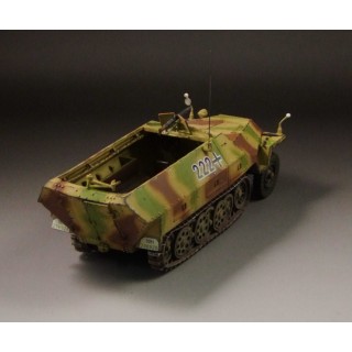 1/30 prebuilt WWII German SdKfz 251/D Halftrack camouflage G014