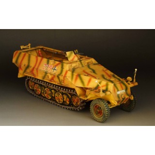 1/30 WWII German SdKfz 251/D Halftrack camouflage G017