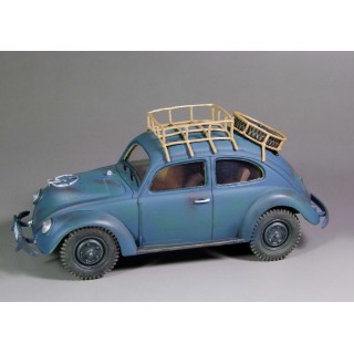 Volkswagen Beetle blue wood burning version