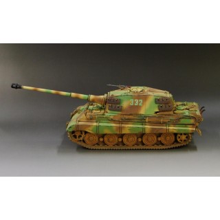 German King Tiger Camouflage version with metal tracks and wheels