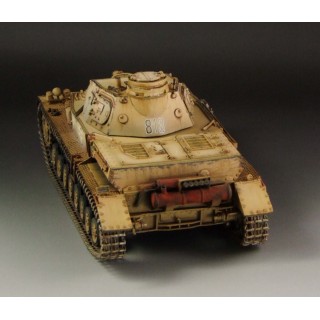 1/30 WW2 German Panzer IV Ausf D DAK version