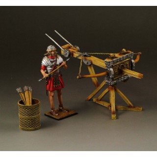Roman ballista with soldier Rome004