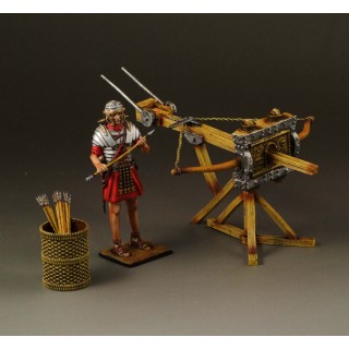 Roman ballista with soldier Rome004