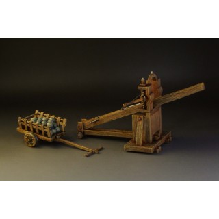 Roman catapult with trolley ROME011