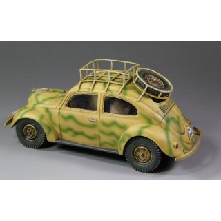 Volkswagen Beetle wood burning version camouflage version 