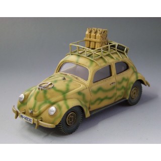 Volkswagen Beetle wood burning version camouflage version 