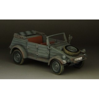 1/30 WW2 German 82 type kubelwagen grey version EC009