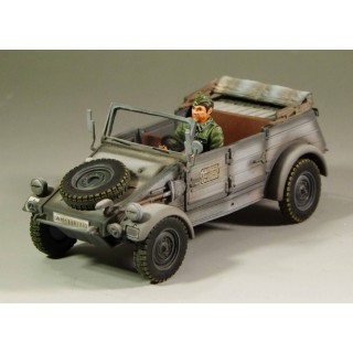 1/30 WW2 German 82 type kubelwagen winter version EC012