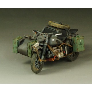 ww2 German R75 Motorcycle Grey version